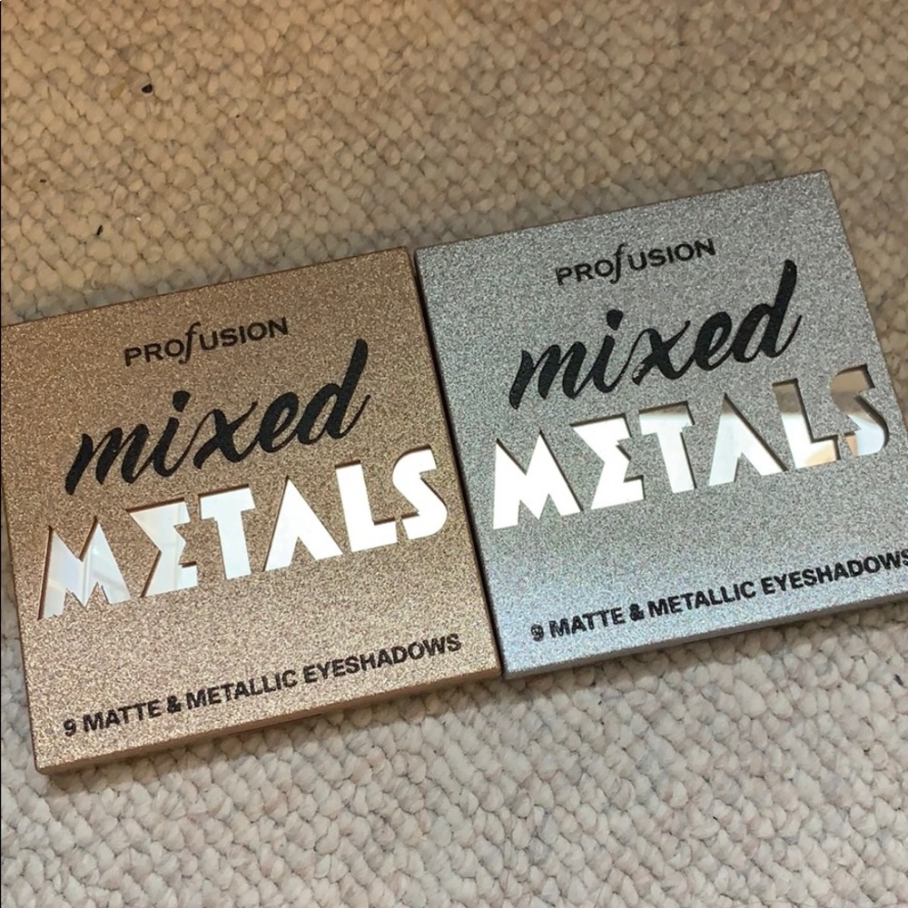 Profusion mixed metal palettes